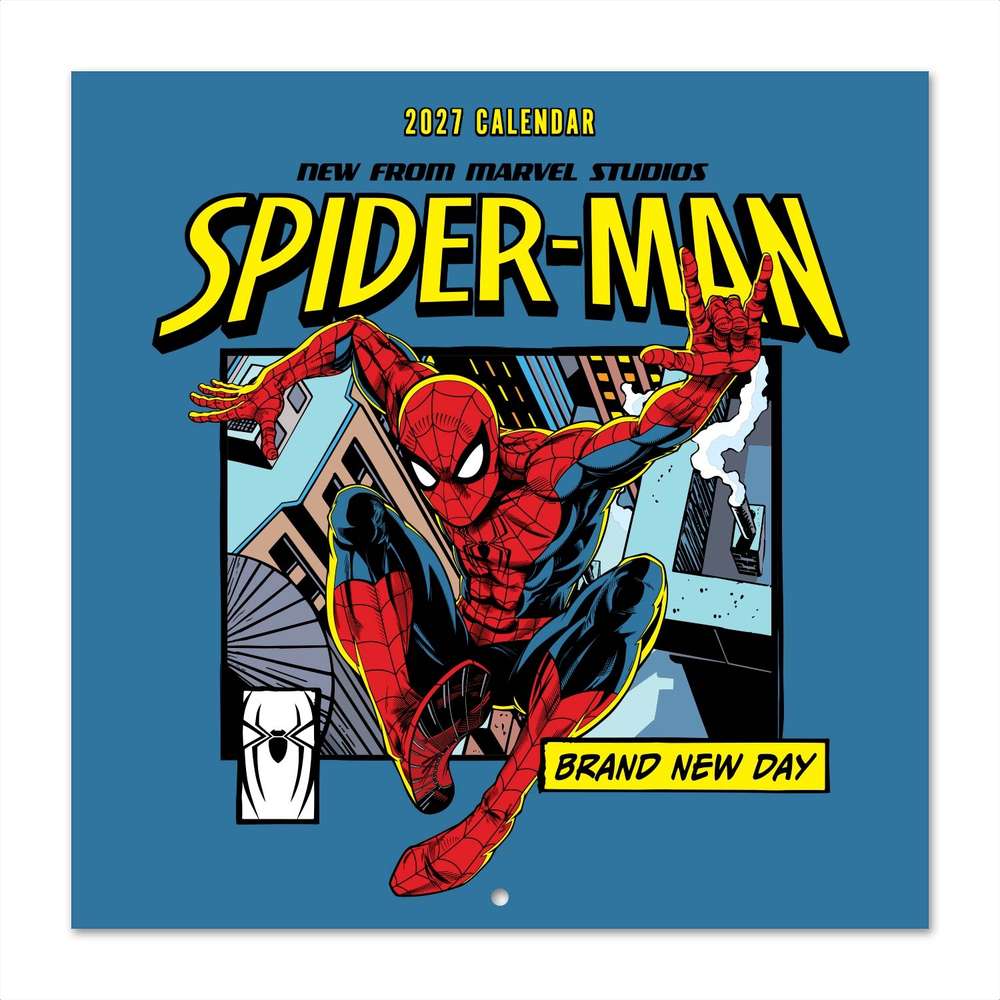 Grupo Erik Marvel Spiderman - 2027 30X30 Kalender - Mehrfarben